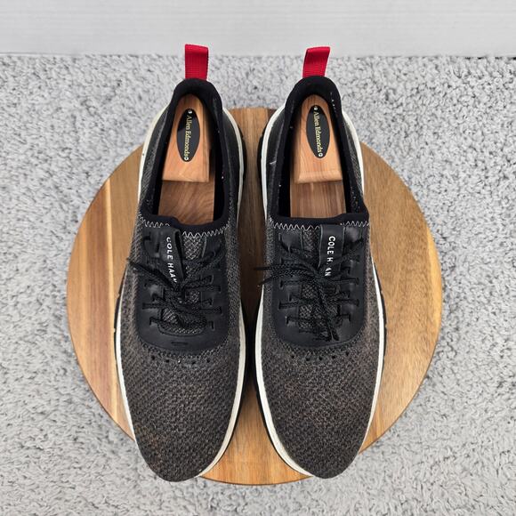 Cole Haan Mens 11.5 Generation ZeroGrand Black Stitchlite Daily Casual Sneaker - Picture 5 of 12